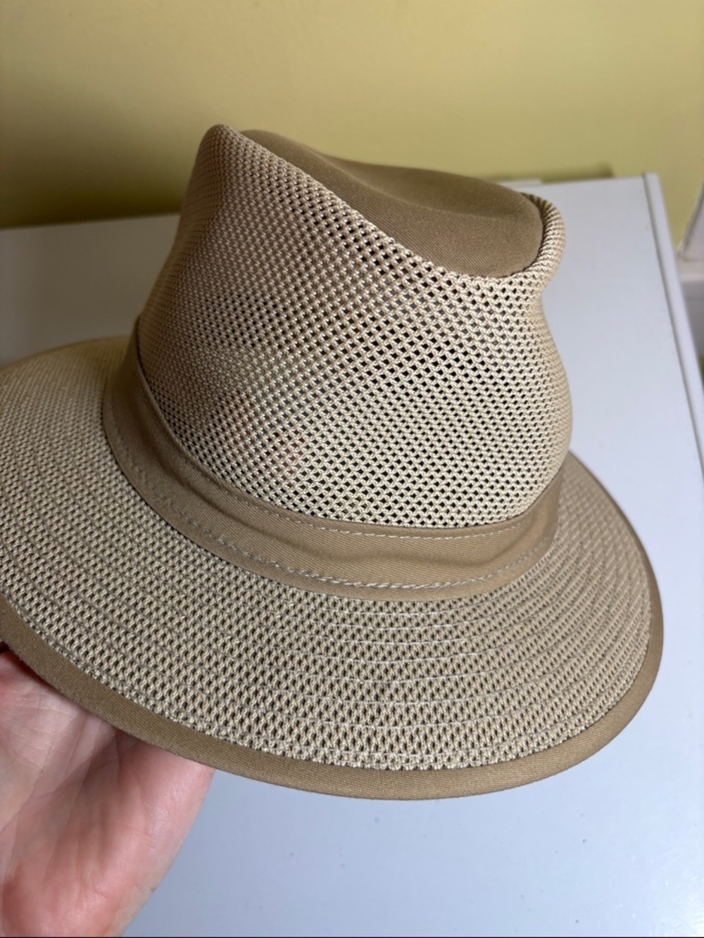 Henschel Hat Co Fully Vented Mesh Fedora Size xL
